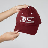 EU Adjustable Hat | Maroon |