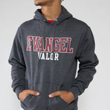 Evangel University Valor Hood | Grey