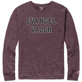 Victory Falls Long Sleeve Tee | Maroon