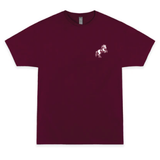 Classic 2-Location Valor Tee | Maroon