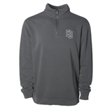 Pigment Dye Quarter Zip | Pigment Black