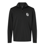 Ladies Perform Quarter Zip | Black