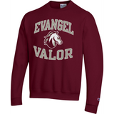 Evangel Valor Mascot | Maroon