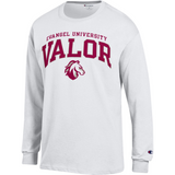Evangel U Valor Long Sleeve Tee | White