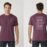Big Block Tee | Alumni | Maroon Heather