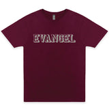 Block Tee | Maroon