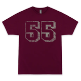 Jersey Tee | Maroon