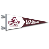 12 X 32 Two-Piece Flock Plus Pennant | Maroon