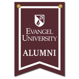 12 X 18 Dovetail Seal Banner | Maroon