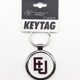 Maverick Round Key Tag | Silver