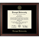 Gold Embossed Studio Diploma Frame | Black Mat