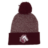 Rooney Pom Beanie | Maroon