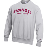 Reverse Weave Crew | Silver Grey